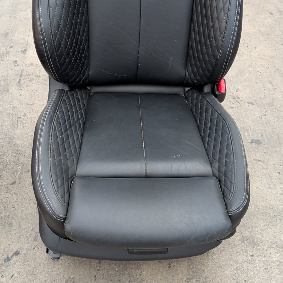 2016-2020 Infiniti Q50 V37 Red Sport Front and Rear Complete Seat Assembly OEM