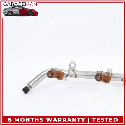 1998-2006 Mercedes W220 S430 CLK430 Fuel Rail Line w/ Injectors 1130700595 OEM