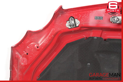 2003-2008 Mercedes R230 SL500 SL55 AMG SL550 Hood Cover Panel Assembly Red OEM