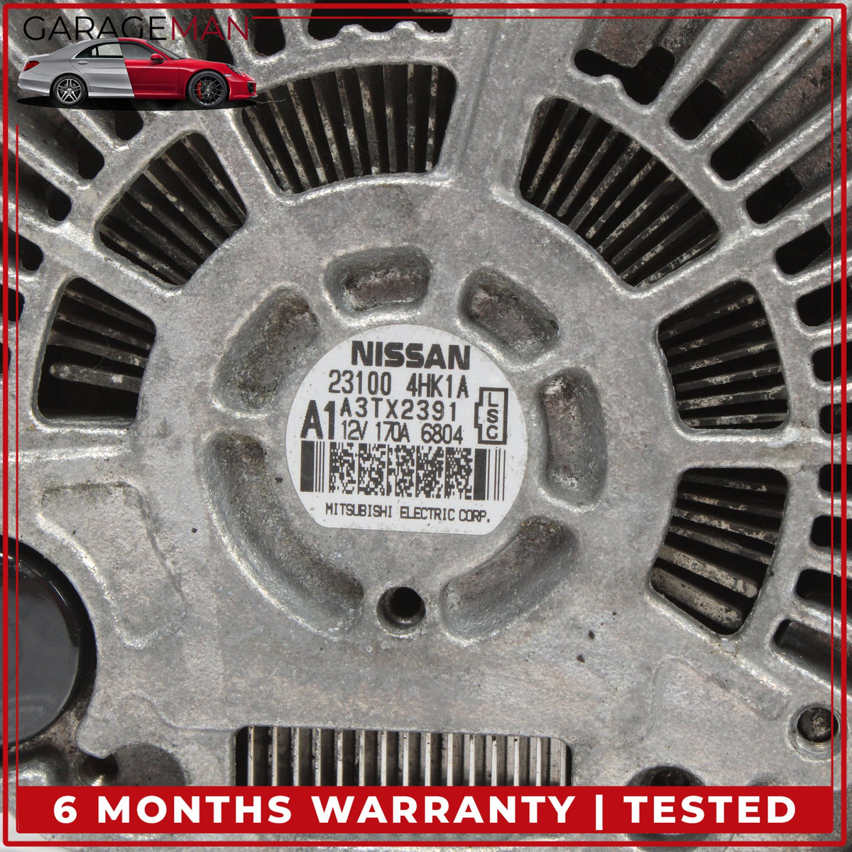 2016-2024 Infiniti Q50 Q60 3.0L Alternator Generator 12V 170A 231004HK1A OEM