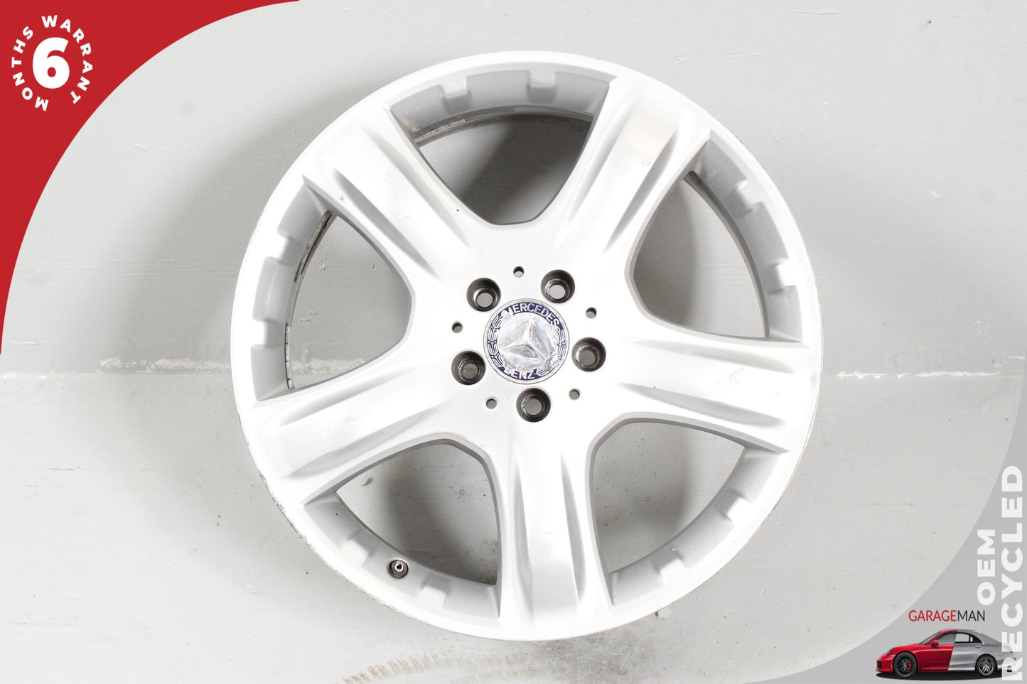 2006-2009 Mercedes W164 ML350 Front or Rear Wheel Rim 8JX19H2ET60 1644011202 OEM