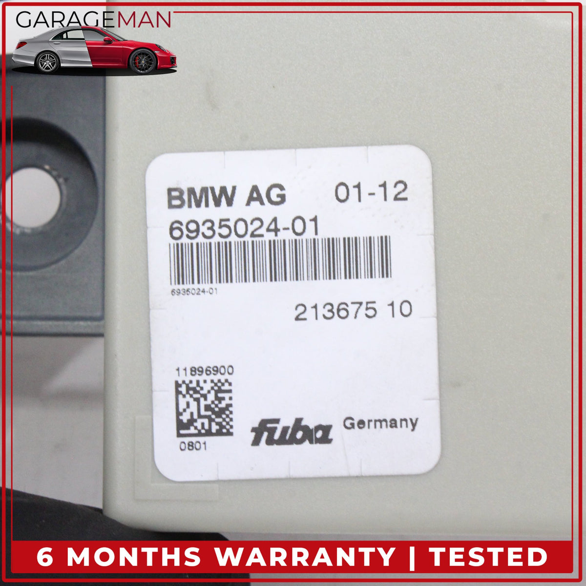 2010-2018 BMW 550i GT F07 Rear Antenna Back Up Control Module Unit 6935024 OEM