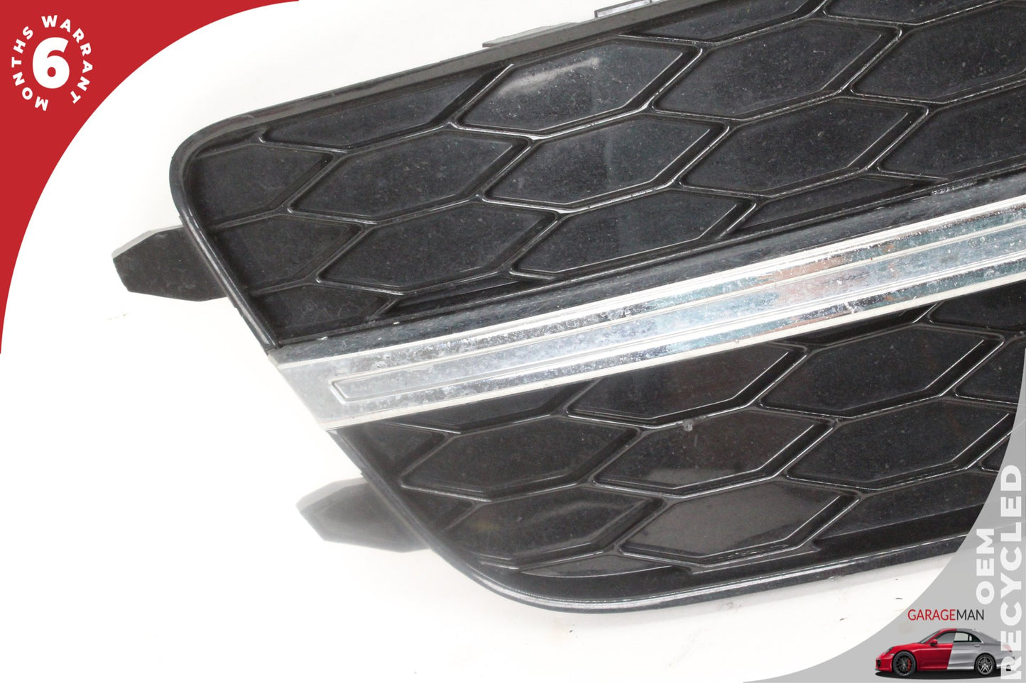 2012-2018 Audi A6 S6 Front Left Driver Side Fog Lamp Grille 4G0807681 OEM