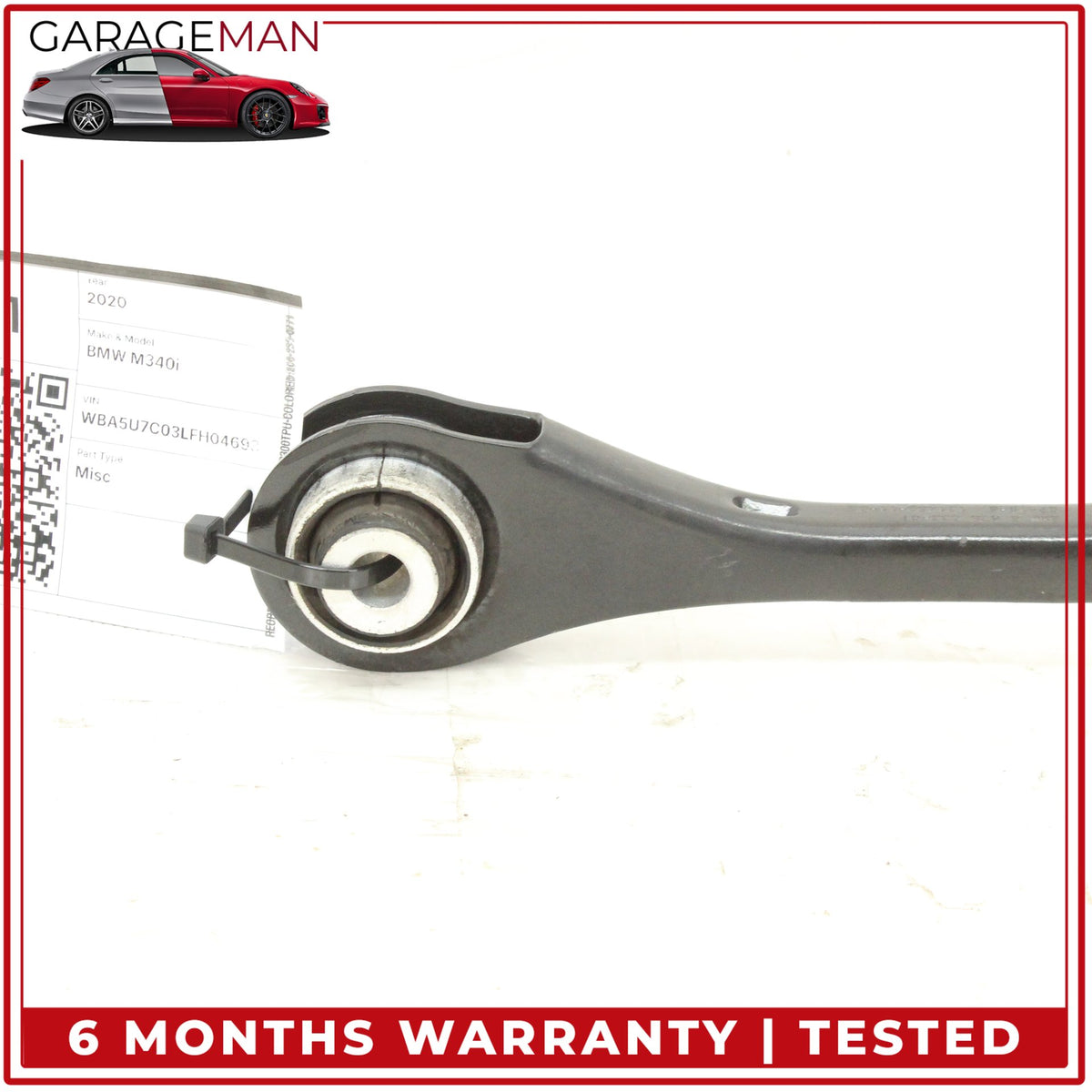 2019-2025 BMW M340i G20 Rear Left Side Upper Forward Control Arm 6878631 OEM