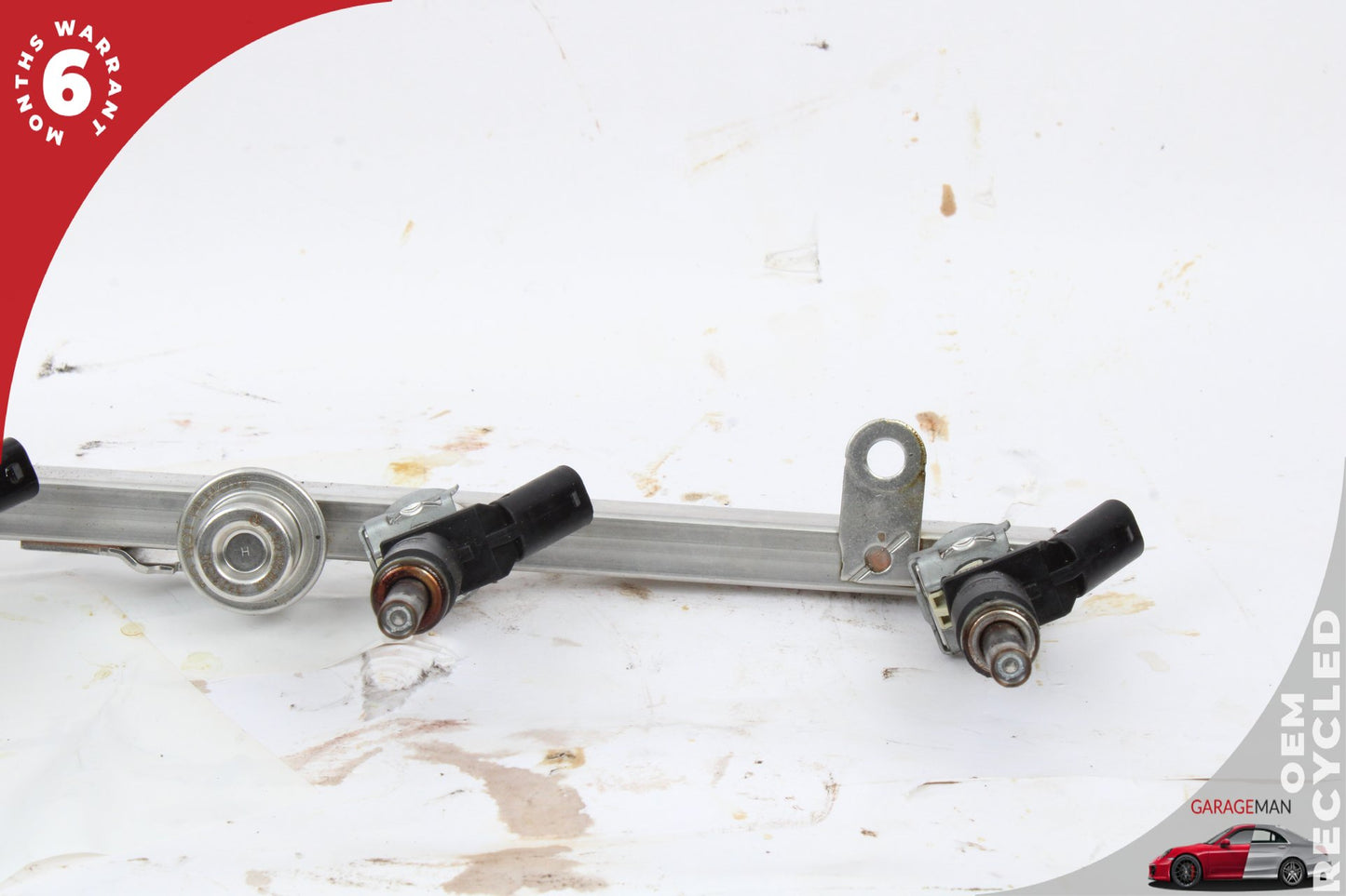 2007-2012 Mercedes W221 S550 Fuel Injection Rail w/ Injectors 2730700795 OEM