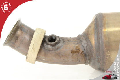 17-19 Mercedes-Benz E400 W213 Station Wagon Left Side Exhaust Downpipe 2054900256