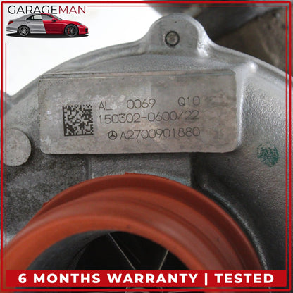 2014-2019 Mercedes W117 CLA250 2.0L Engine Turbocharger Turbo Charger Manifold