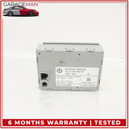 2003-2011 Mercedes W219 CLS550 Central Gateway Control Module 2115408445 OEM