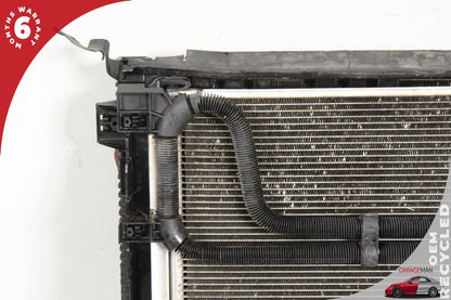 2008-2011 Mercedes W212 E350 Engine Cooling Radiator AC Air A/C Condenser OEM