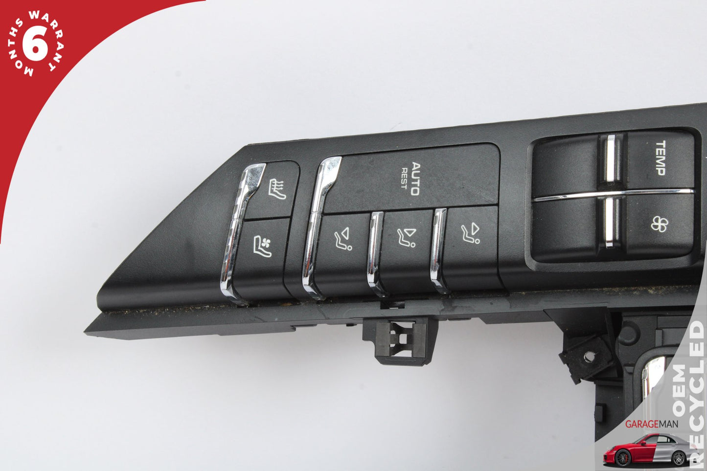 2011-2012 Porsche Cayenne 958 AC Temperature Climate Control Switch Panel OEM