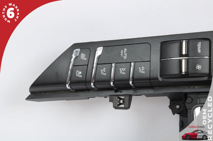 2011-2012 Porsche Cayenne 958 AC Temperature Climate Control Switch Panel OEM