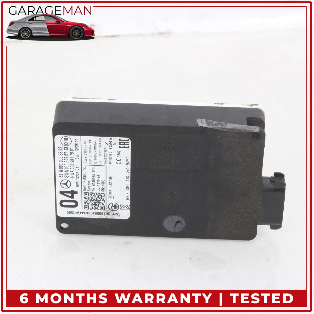 2013-2019 Mercedes W212 E400 Rear Blind Spot Radar Distance Sensor Module OEM
