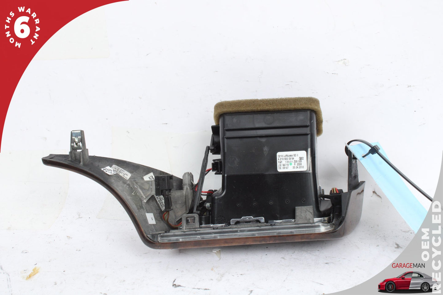 2012-2018 Mercedes W218 CLS550 Front Left Dash Air Vent w/ Trim 2188300954 OEM