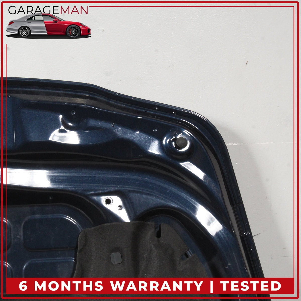 2010-2016 Porsche Panamera 970 Front Hood Bonnet Panel Blue 97051101100 OEM