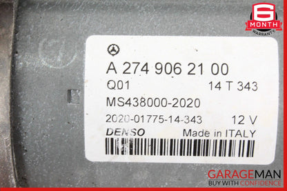 2015-2020 Mercedes-Benz C300 CDI Sedan Starter Motor 2749062100