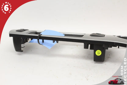 2010-2015 Audi Q7 Front Dash Instrument Cluster Trim Cover Panel w/ Switches OEM