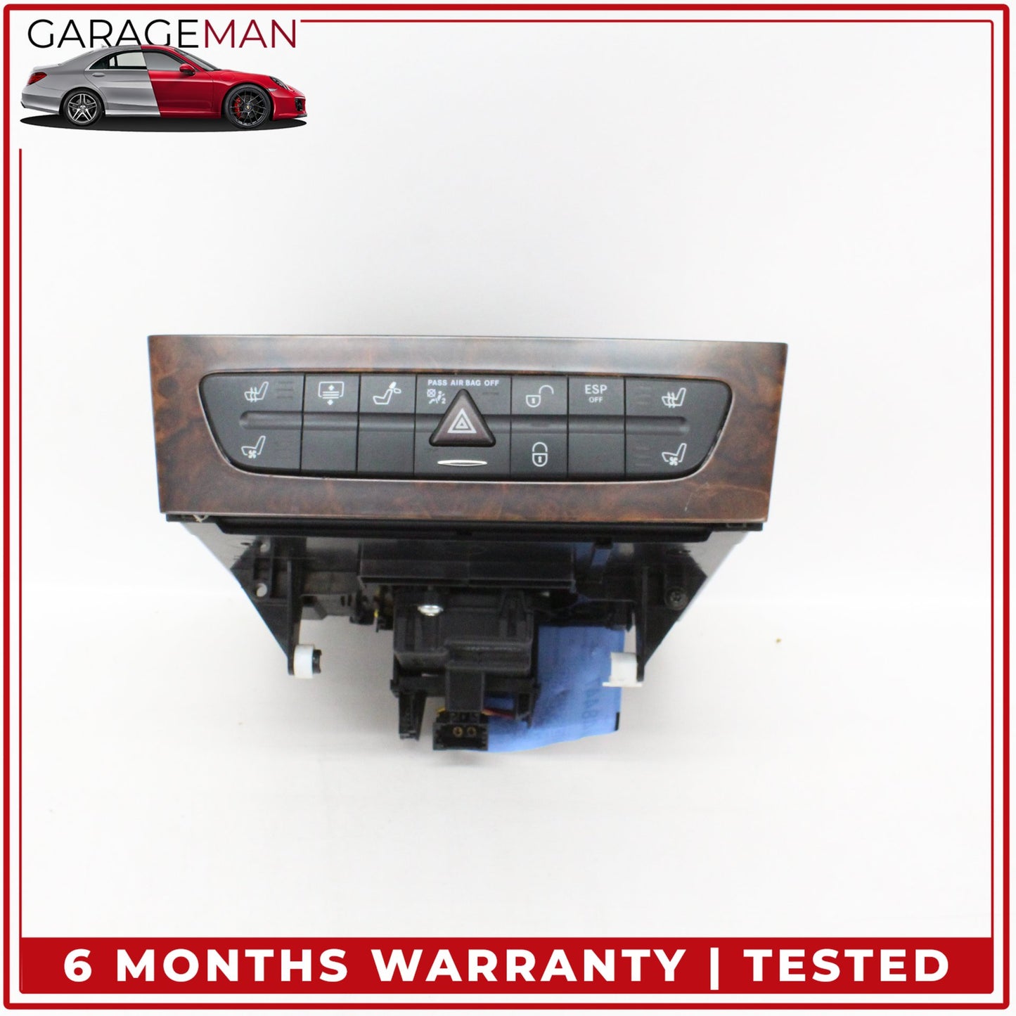 2003-2009 Mercedes W219 CLS500 Center Dash Hazard Control Switch 2116800552 OEM
