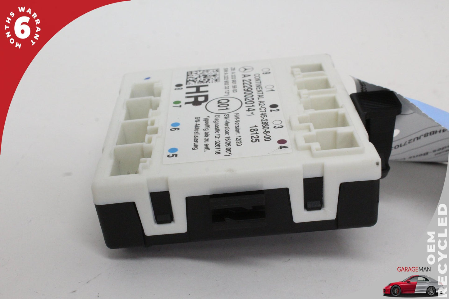 16-19 Mercedes W205 C350e C300 Rear Right Side Door Control Module OEM