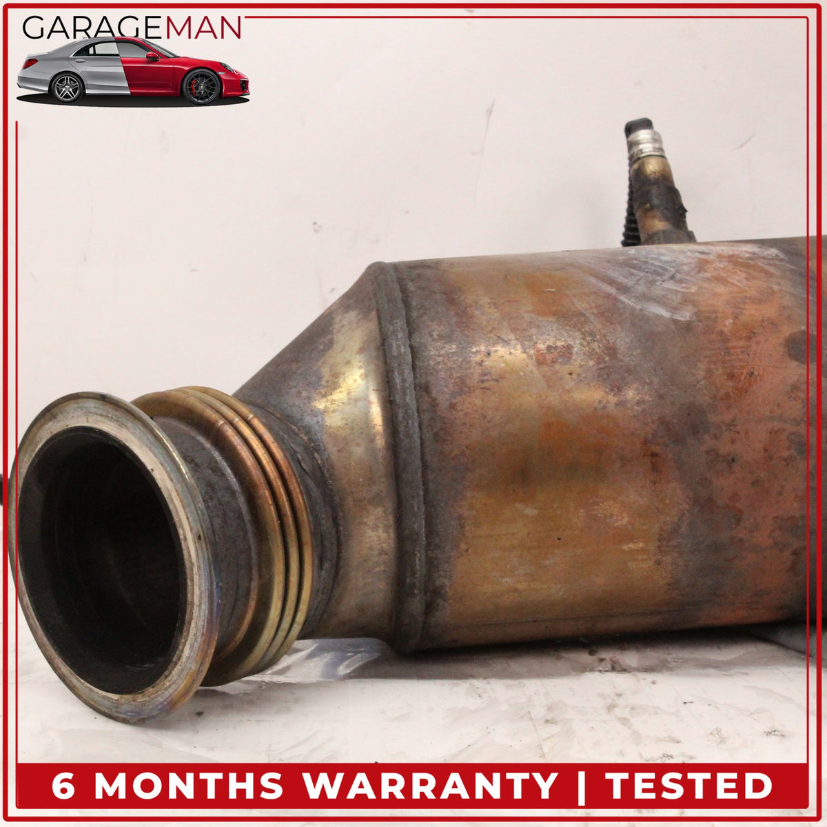 2009-2018 BMW 740i 535i 640i X5 X6 3.0L N55 Engine Exhaust Downpipe 7599198 OEM