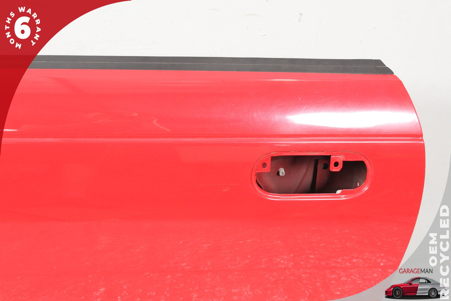 2002-2005 Ford Thunderbird Front Left Side Door Shell Red 1W6Z7620125AA OEM