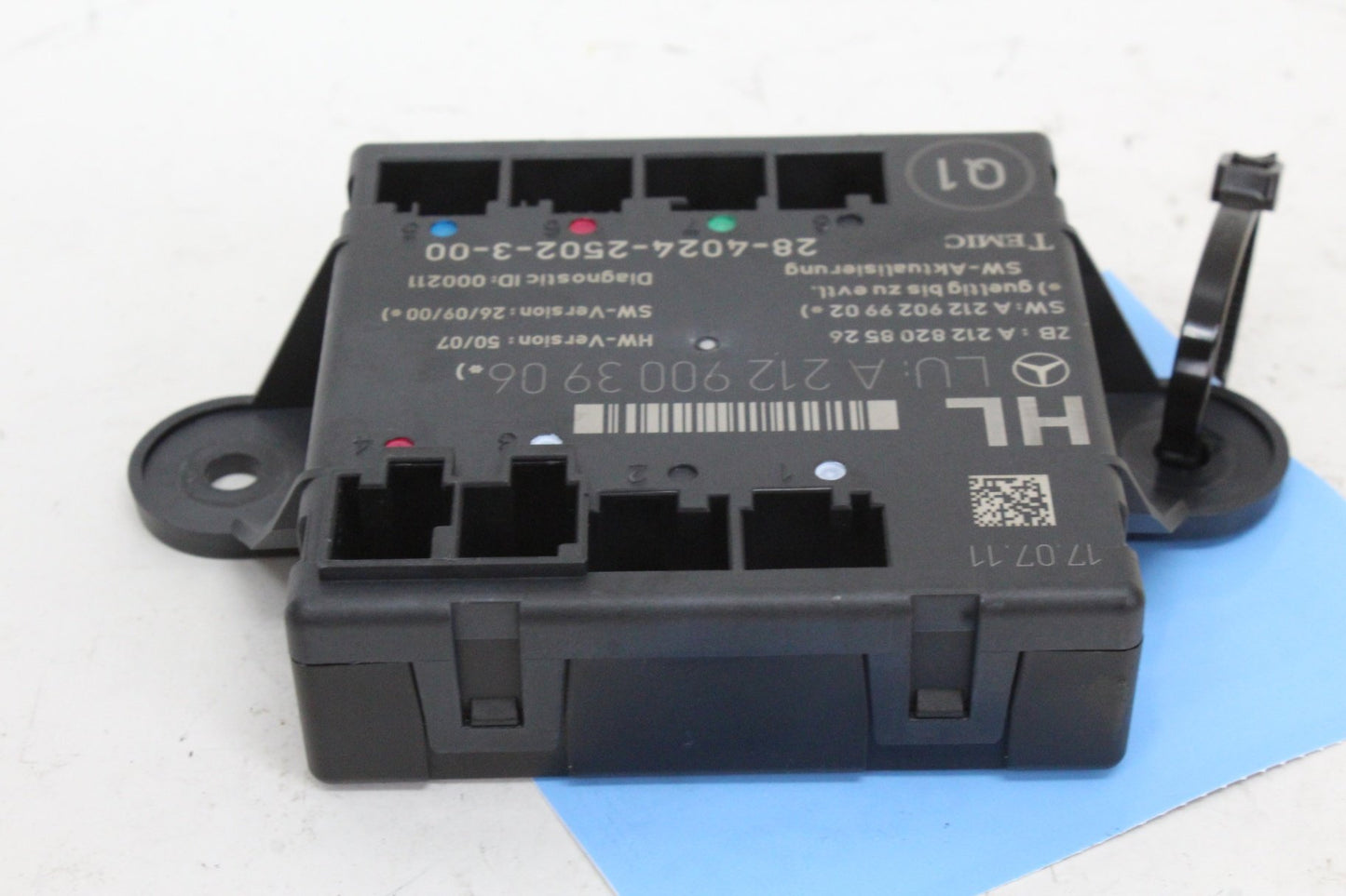 2008-2014 Mercedes C250 CDI W204 Left Rear Door Control Module 2129003906