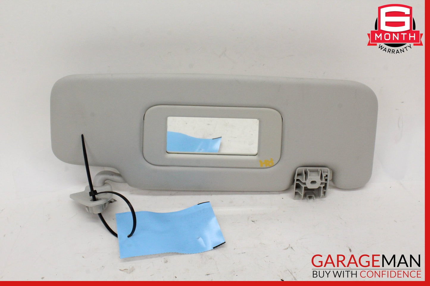 2008-2015 Smart Fortwo 451 Sedan Front Right Side Sun Visor Gray 4518100010 OEM