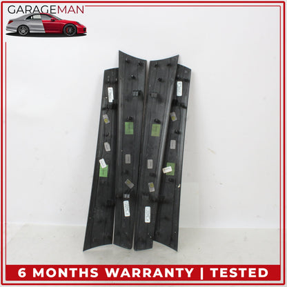 2011-2018 Audi A8 Front Rear Interior Trim Cover Panel Wood Set OEM