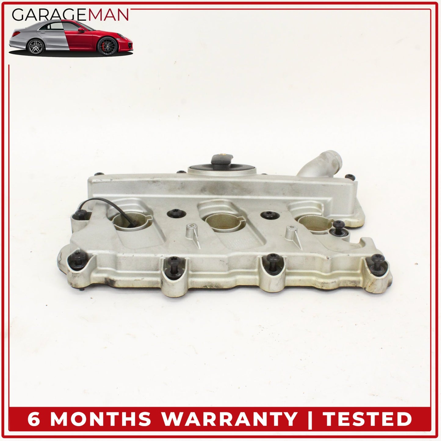 2011-2018 Porsche Cayenne 958 Left Side Engine Cylinder Head Valve Cover OEM