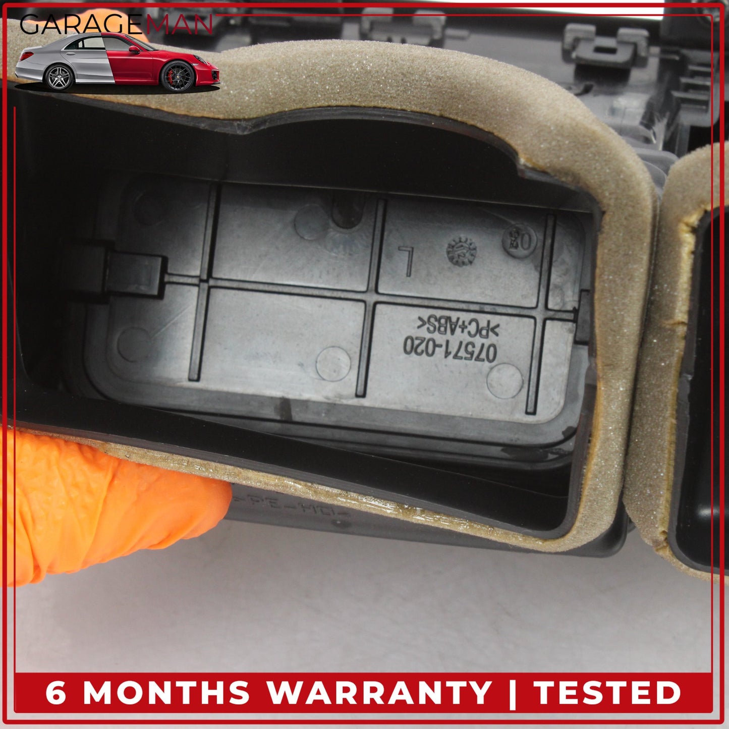 2012-2019 BMW 650i Front Dash Center AC Air Vent Trim w/ Engine Start Button OEM