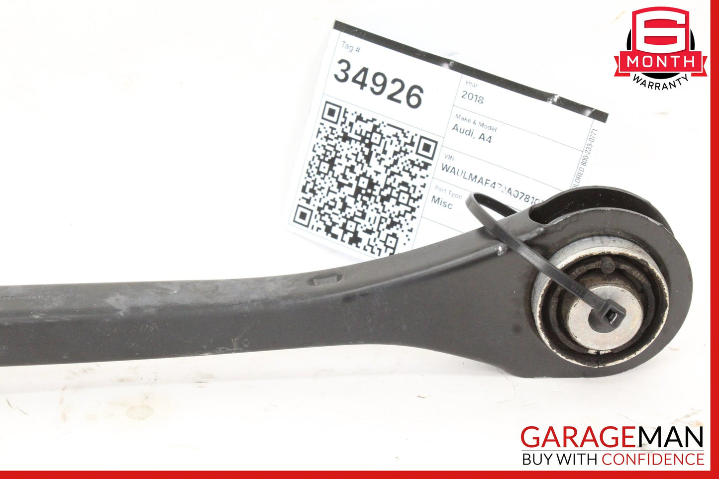 2017-2024 Audi A4 Rear Left or Right Lower Forward Control Arm 4M0505425D OEM