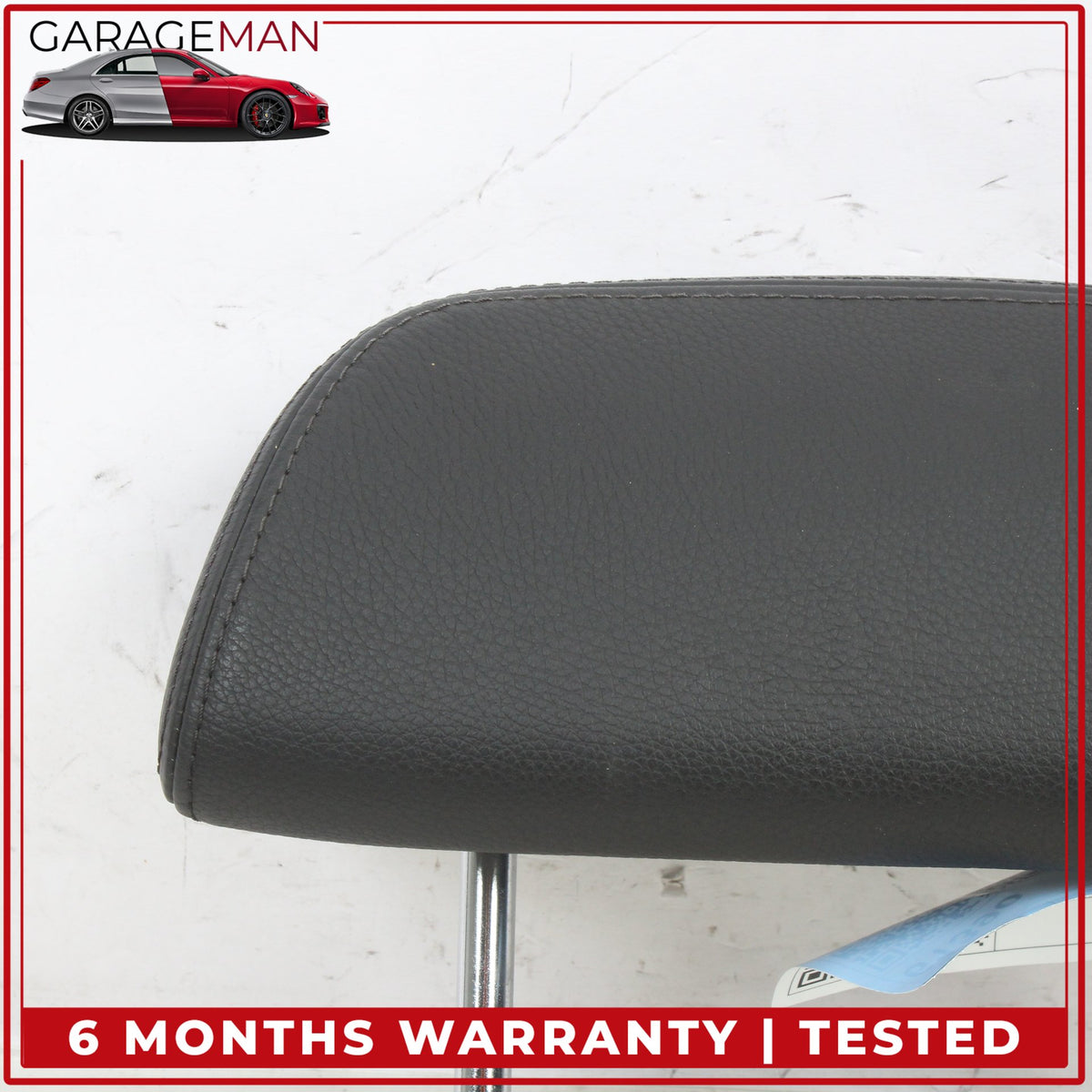 2004-2007 BMW 650i E64 RWD Rear Left & Right Headrest Set 7070423 OEM