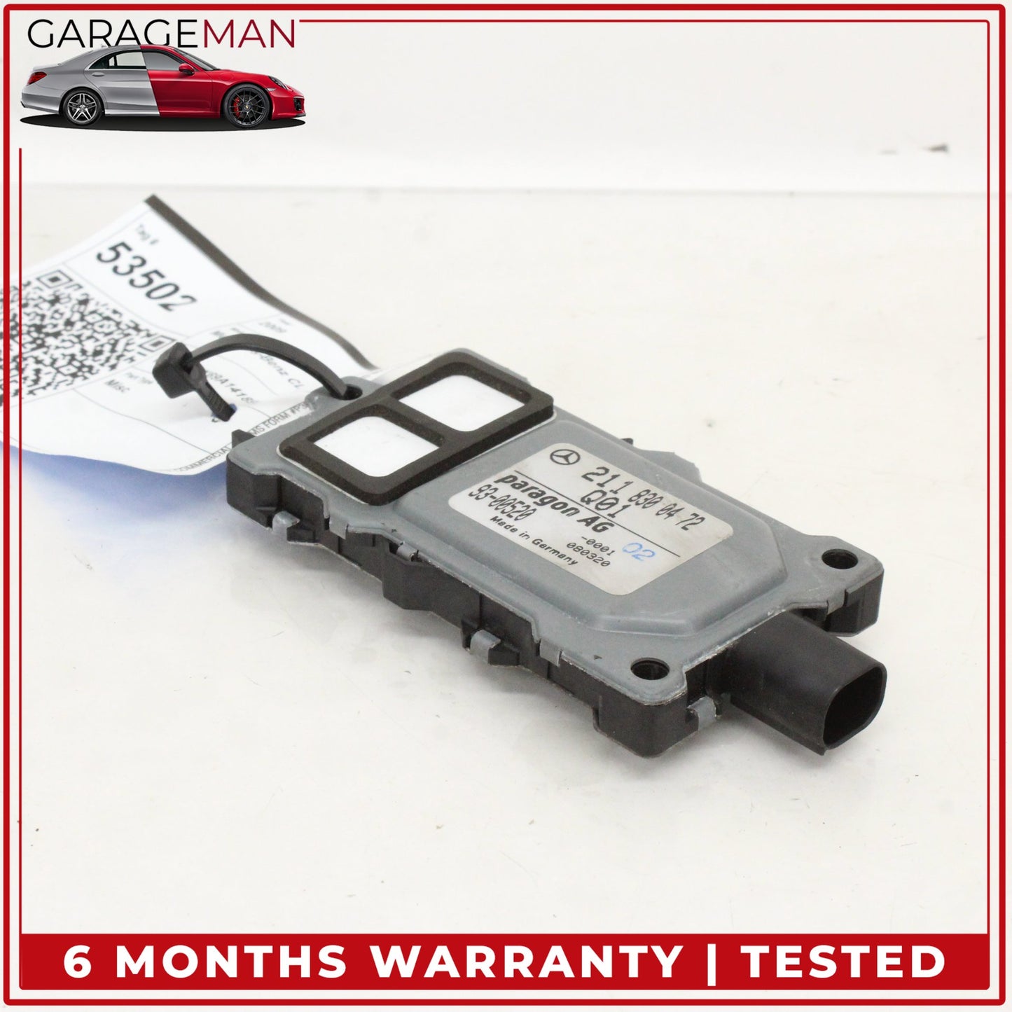 2000-2012 Mercedes W219 CLS550 Air Quality Sensor Module 2118300472 OEM