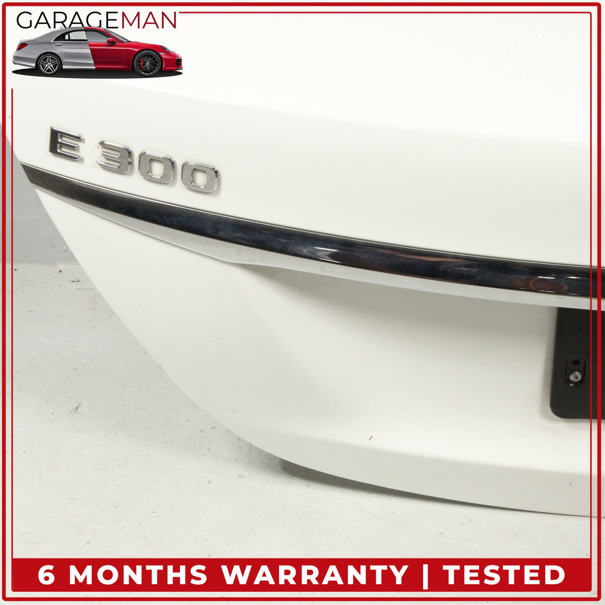 2017-2020 Mercedes W213 E300 Rear Trunk Lid Panel Assembly Polar White OEM