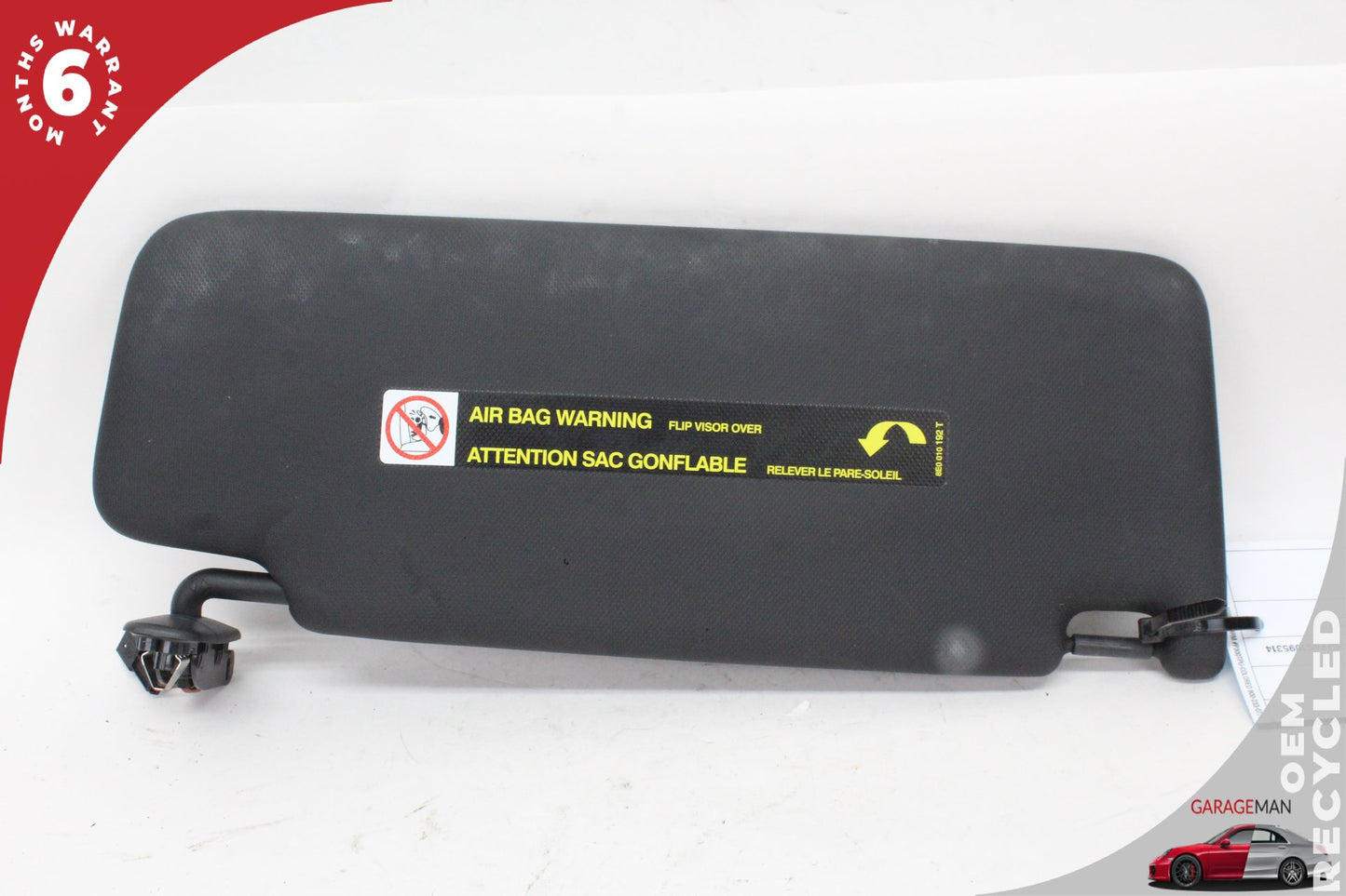 2015-2025 Audi A3 S3 RS3 Left Driver Side Sun Visor 8W0857551 OEM
