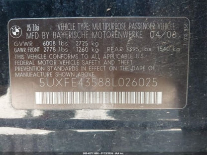 Parting Out- 2008 BMW X5 E70 Si- 227