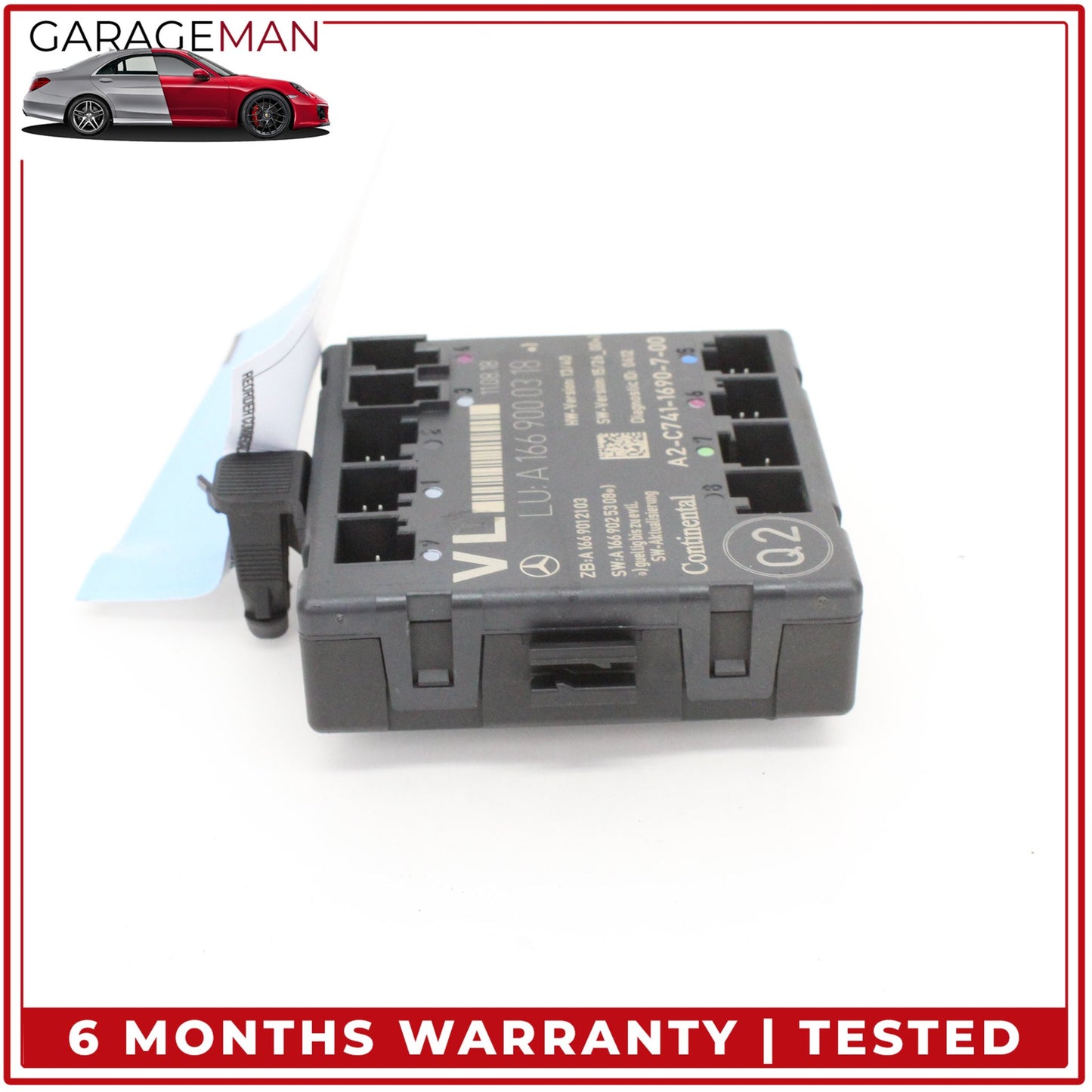2012-2020 Mercedes-Benz CLA250 W117 Sedan Left Front Door Control Module 1669000318 OEM