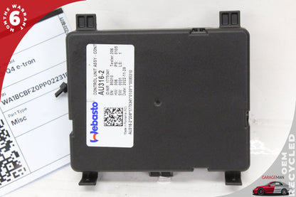 2022-2025 Audi Q4 E-Tron Panoramic Sunroof Control Module Unit 89A907594BC OEM