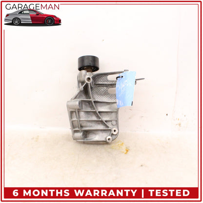 2011-2019 BMW 640i F12 AC A/C Compressor Support Bracket w/ Pulley 7585167 OEM