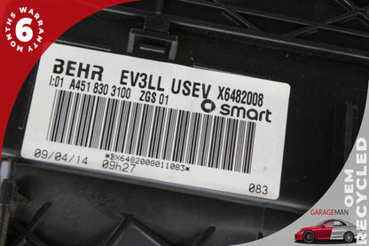 2012-2016 Smart Fortwo W451 Electric Heater Core Blower Element 4518302600 OEM