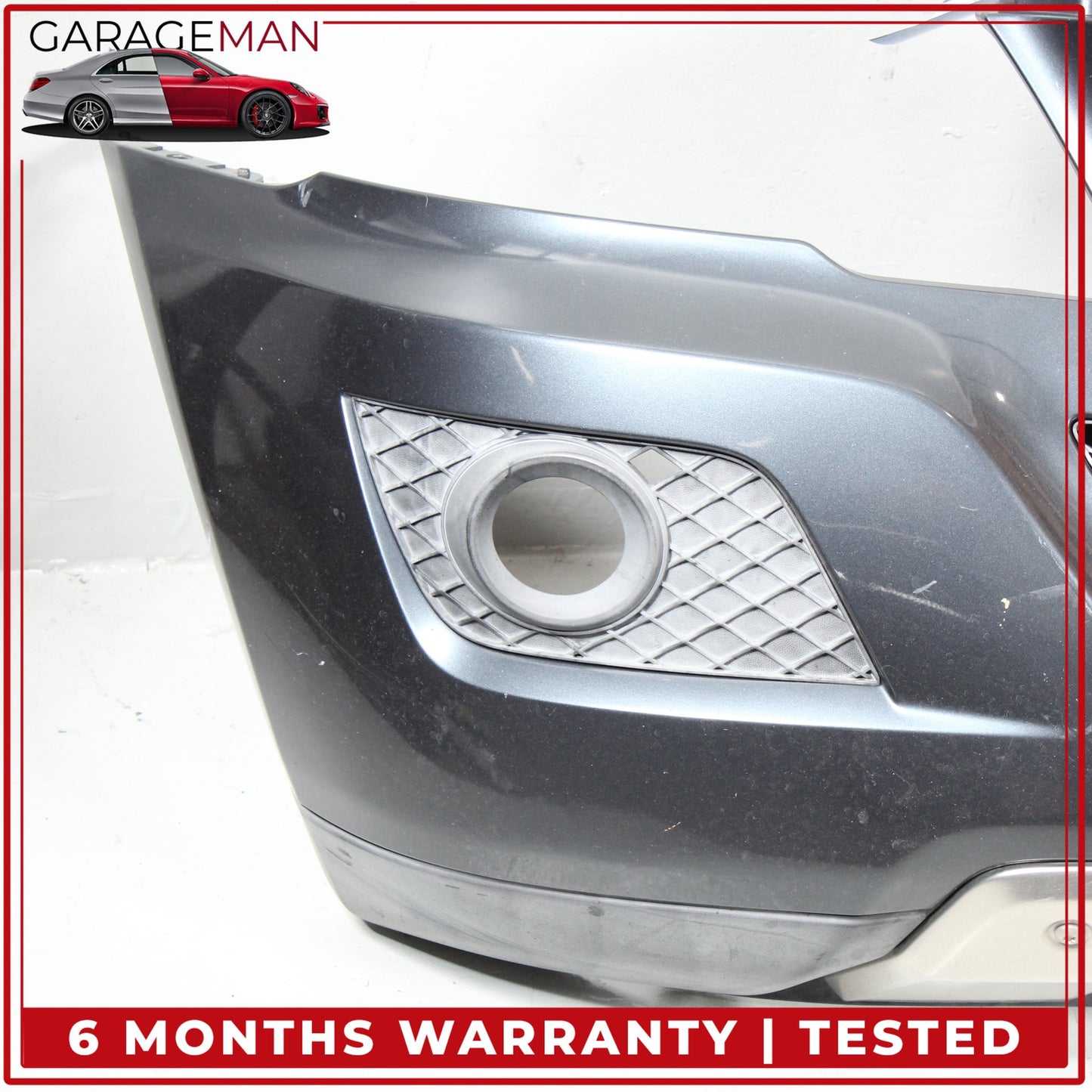 2009-2011 Mercedes W164 ML350 ML550 Base Front Bumper Cover Assembly Gray OEM