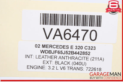 97-03 Mercedes W210 E320 E430 SRS Airbag Air Bag Sensor Safety Module OEM