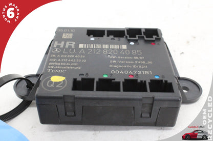 2008-2015 Mercedes W204 C300 Rear Right Side Door Control Module 2128204085 OEM