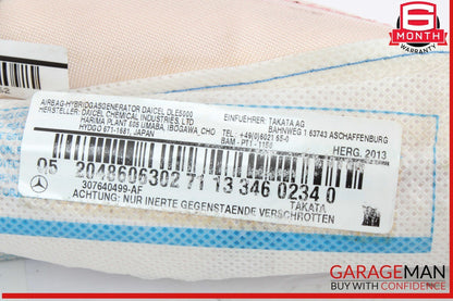 12-14 Mercedes W204 C250 Coupe Roof Curtain Air Bag Left Side 2048606302 OEM