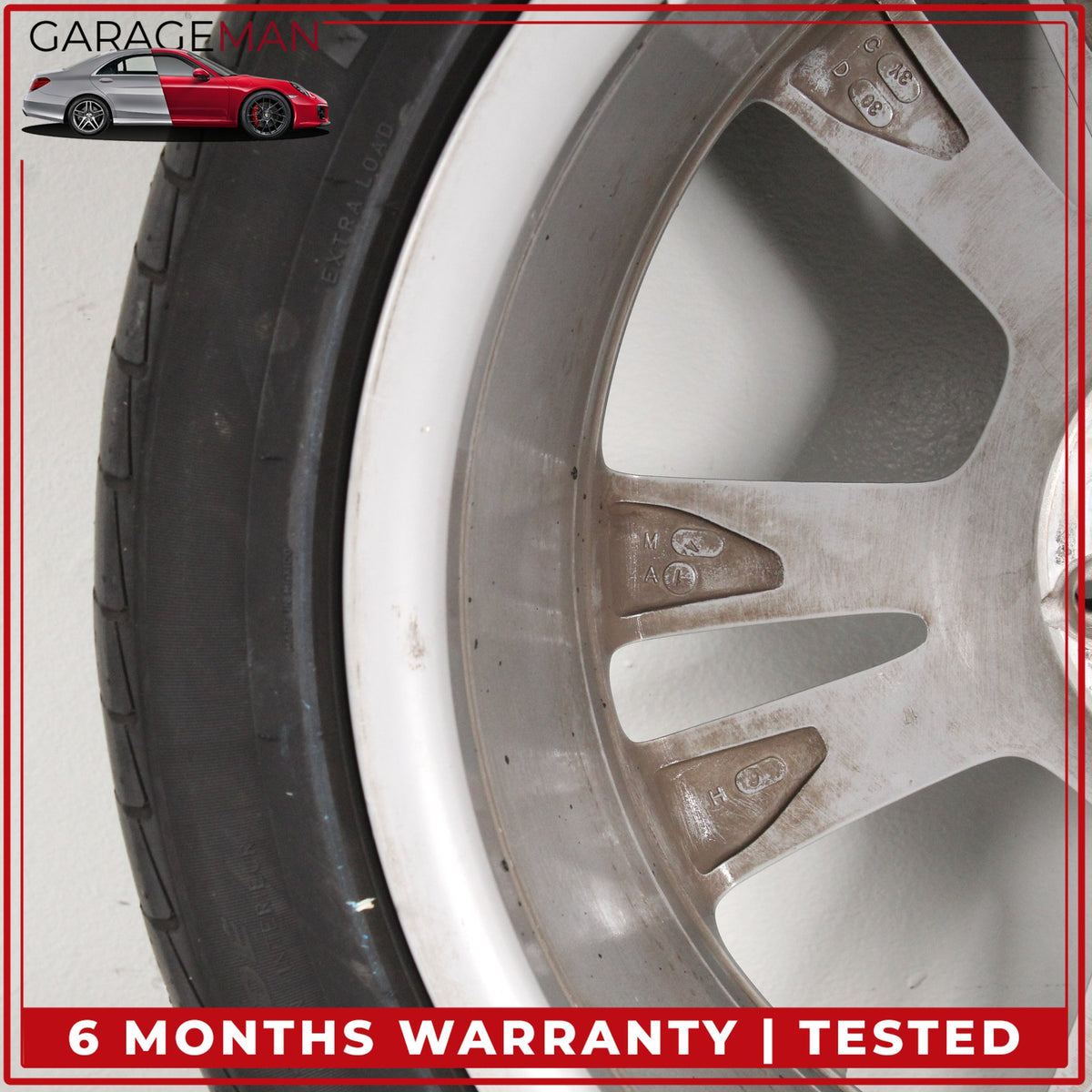 2015-2023 Mercedes W205 C300 Front or Rear Wheel Rim w/ Pirelli Tire 7.5JX18 OEM