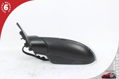 2012-2018 Audi A6 S6 Front Left Door Rear View Mirror w/ Blind Spot White OEM