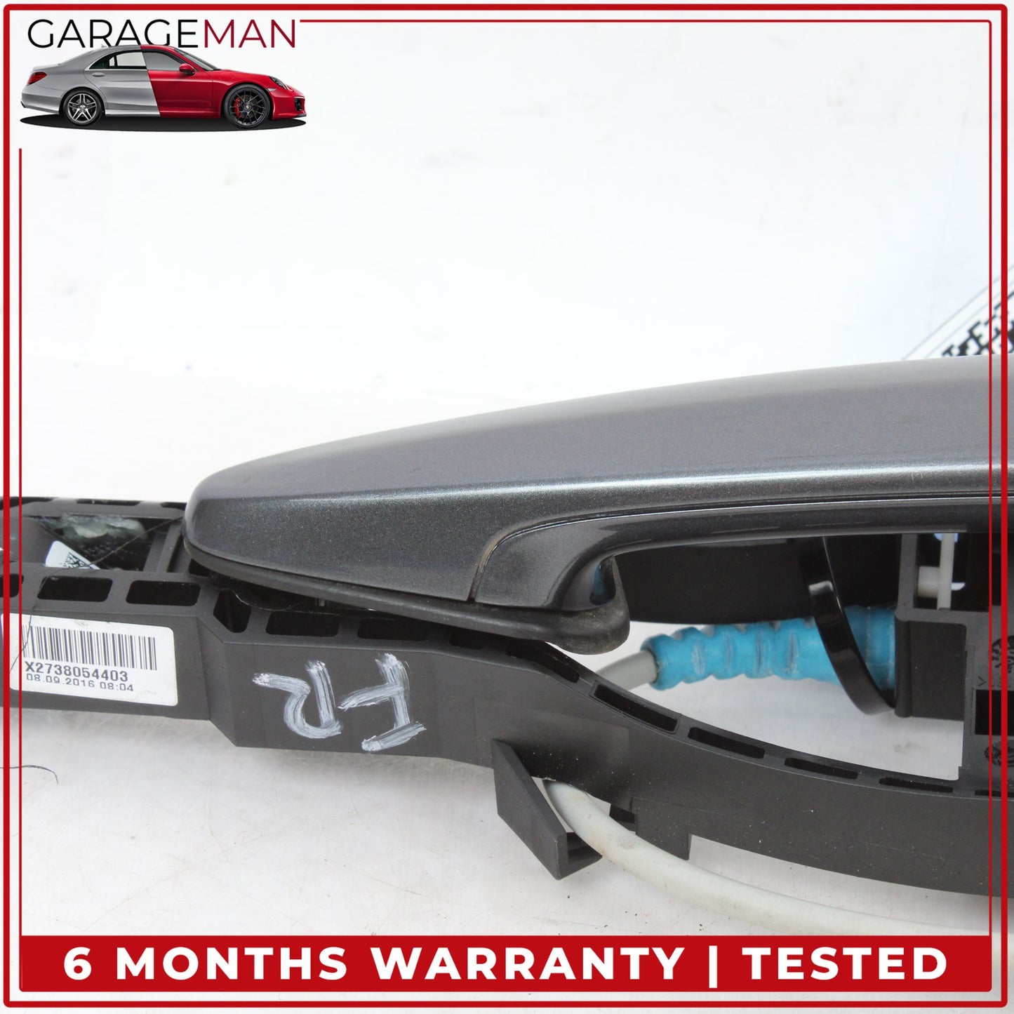 2014-2020 BMW 430i Gran Coupe Front Right Exterior Door Handle Gray 7242568 OEM