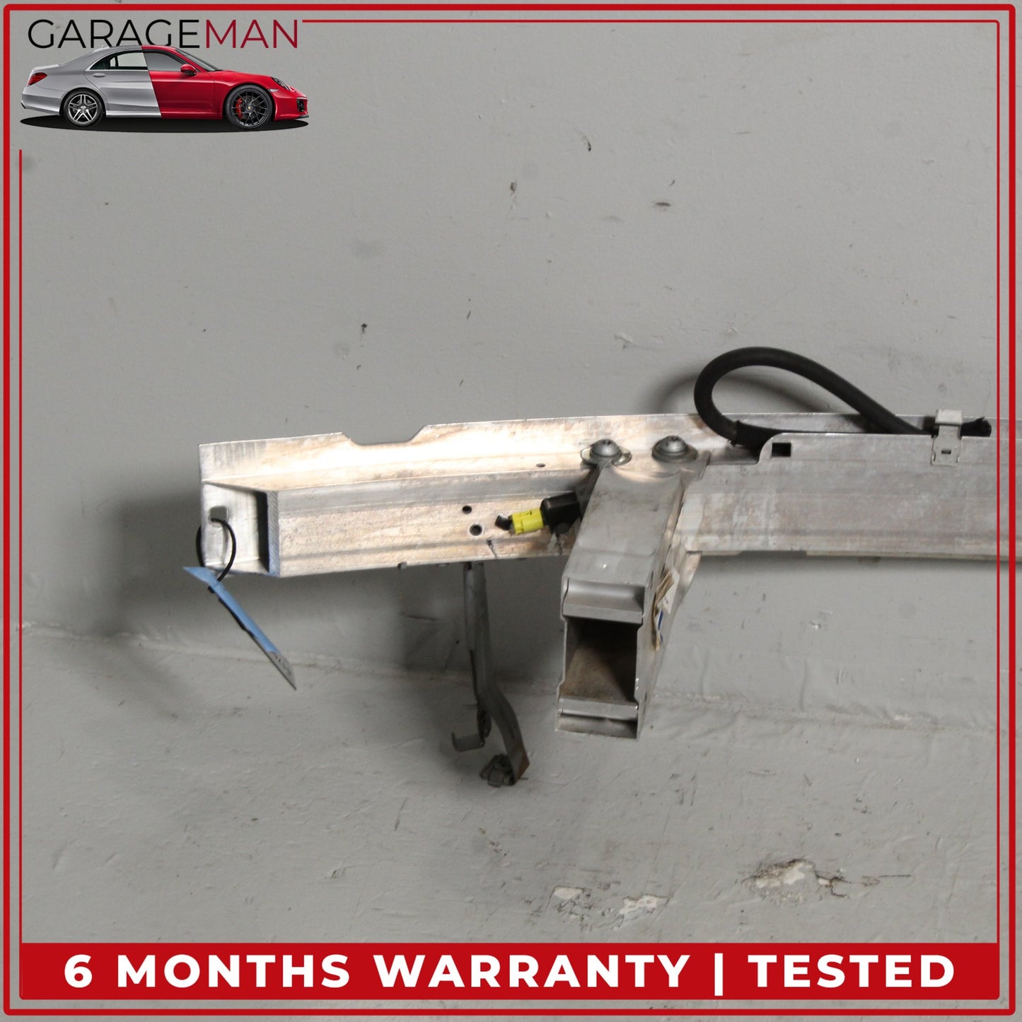 2008-2014 Mercedes W204 C250 Front Bumper Reinforcement Bar w/ Brackets OEM