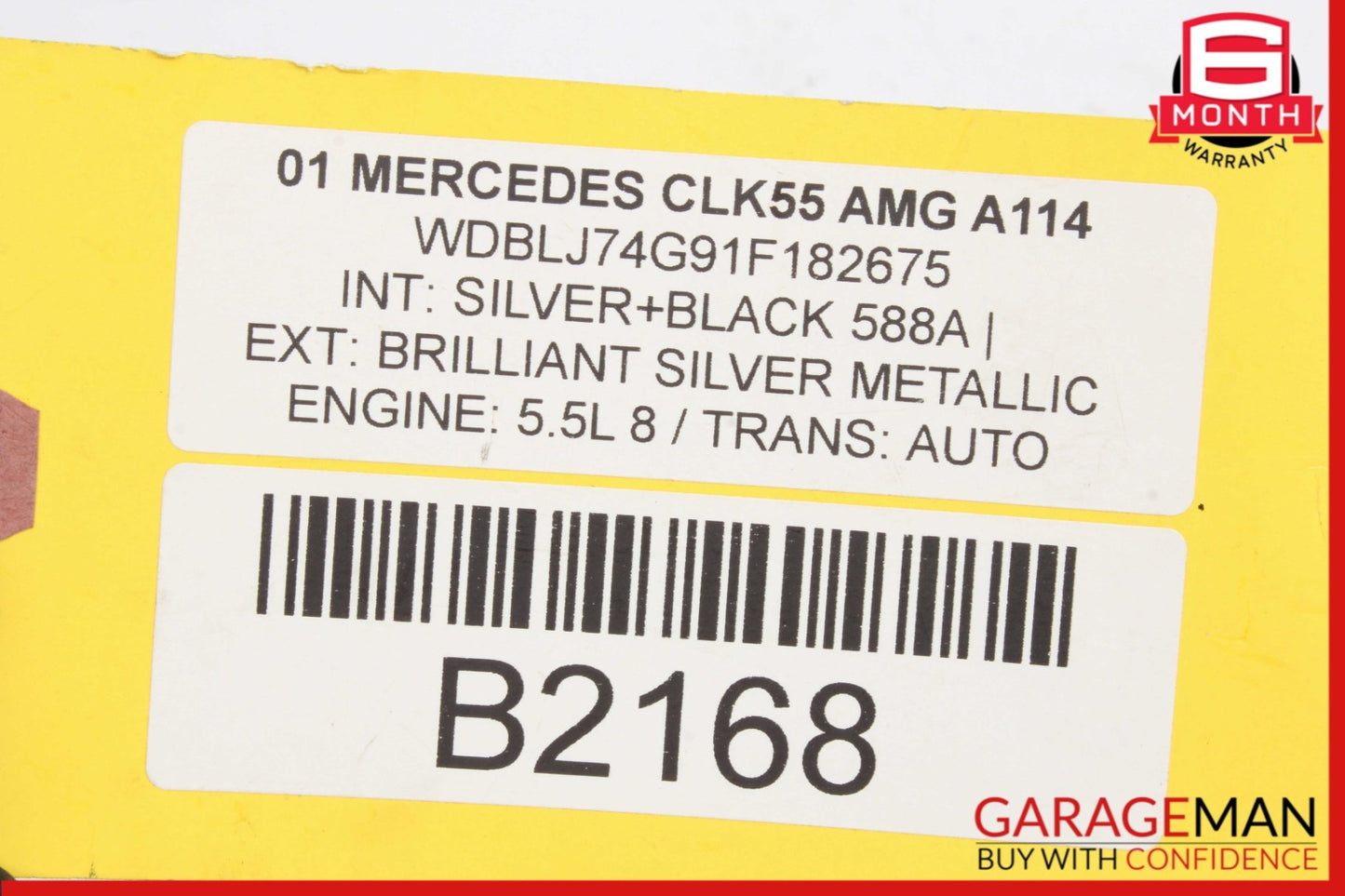 1998-2003 Mercedes-Benz CLK55 AMG W208 Right Seat Control Memory Switch OEM