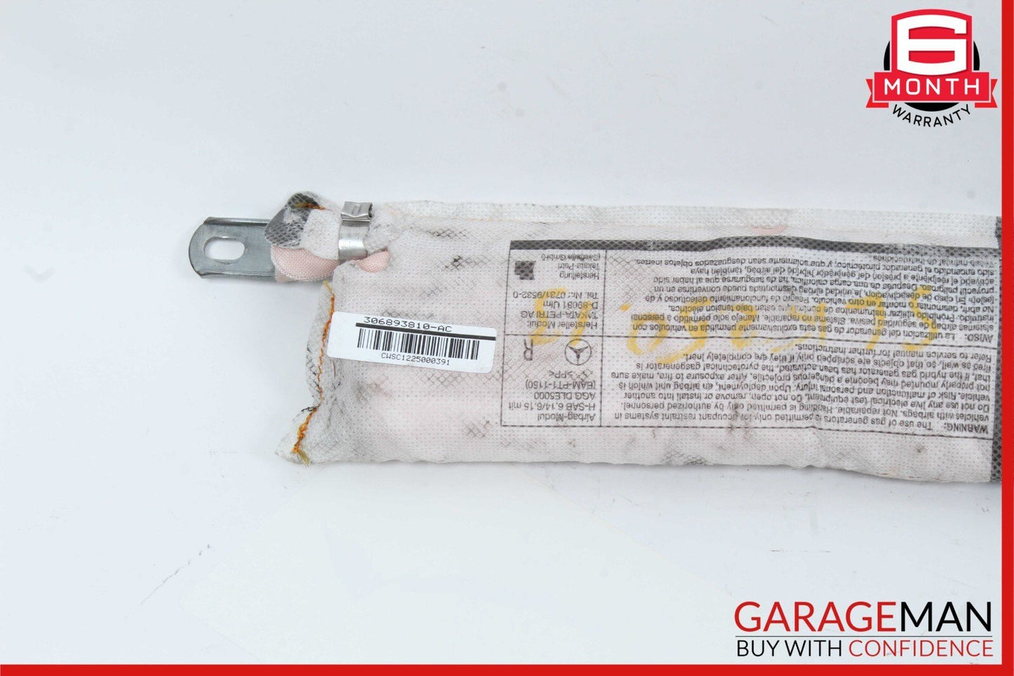 12-20 Mercedes R172 SLK250 SLC300 Right Passenger Door Airbag 1728602602 OEM