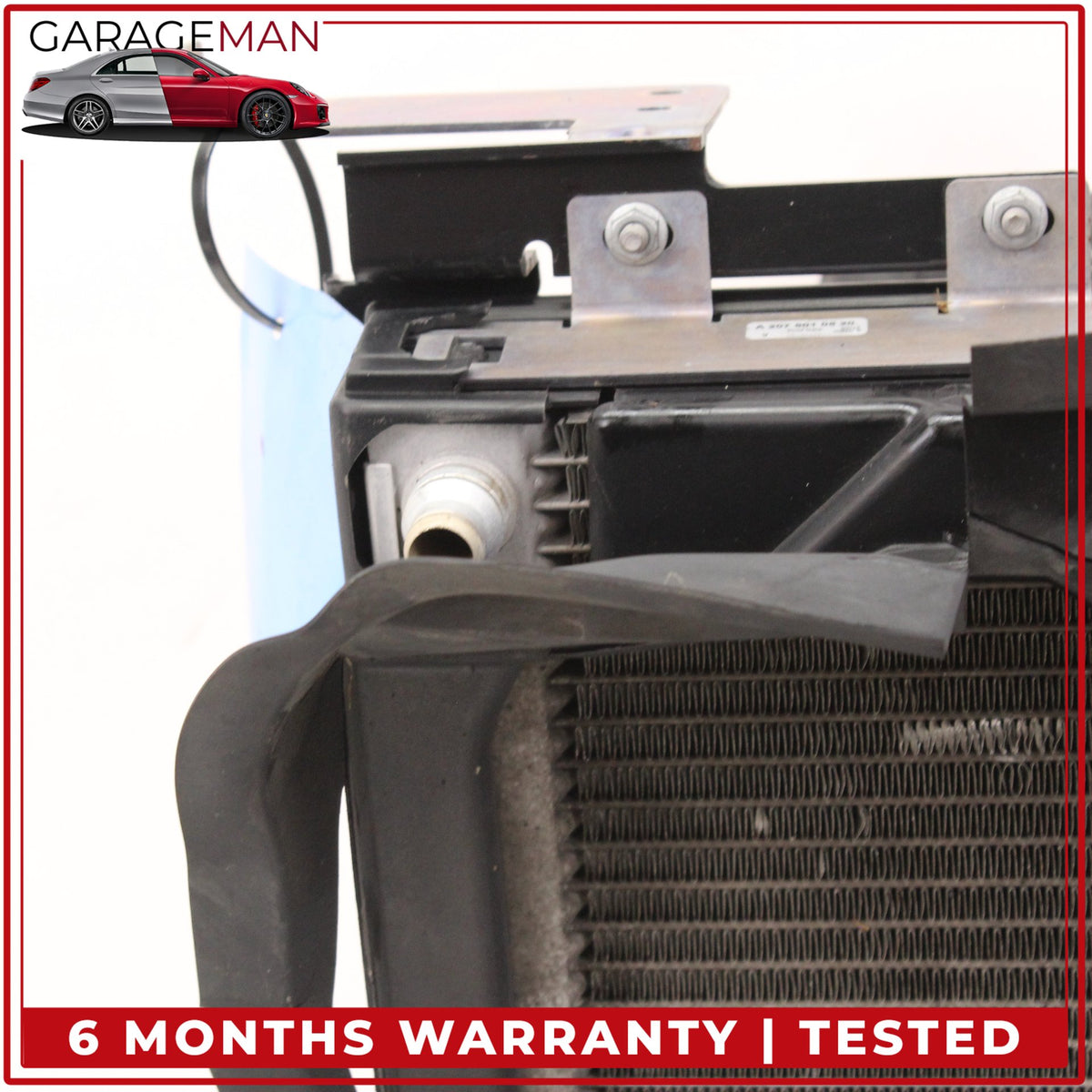 2012-2017 Mercedes C207 E550 Left Side Auxiliary Radiator 2075000100 OEM